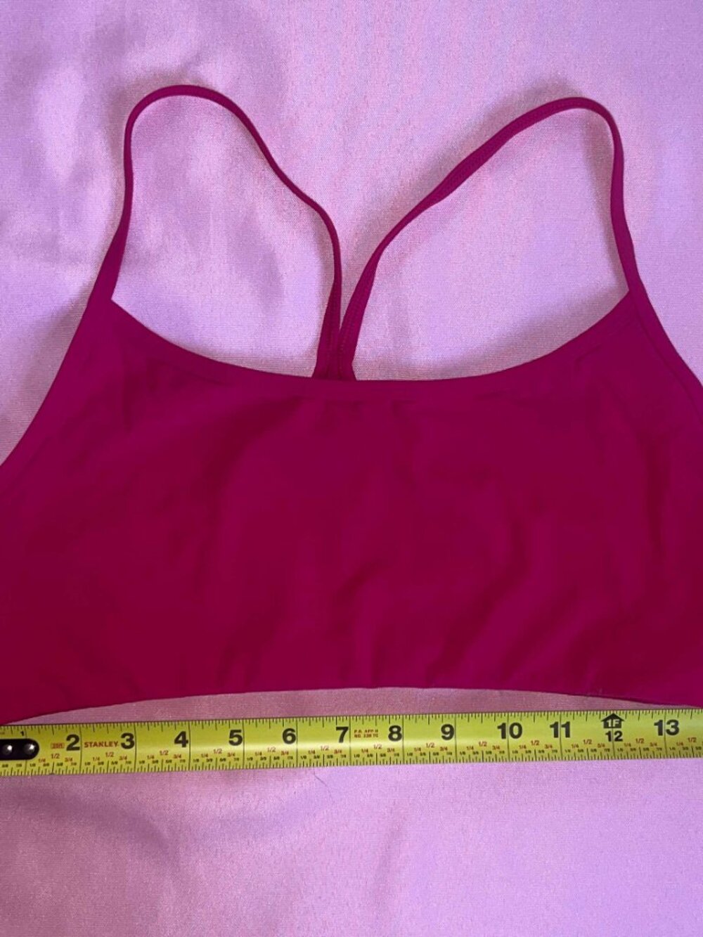 Vuori Pink Yoga Set - Top and Bottoms - Picture 3 of 8